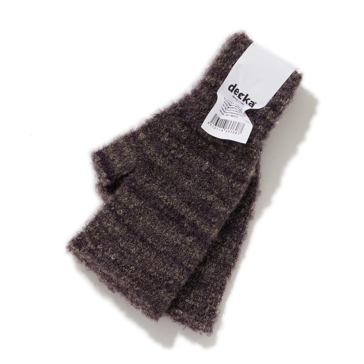 decka Quality socks | デカ クォリティソックス　Fingerless Gloves | Mohair