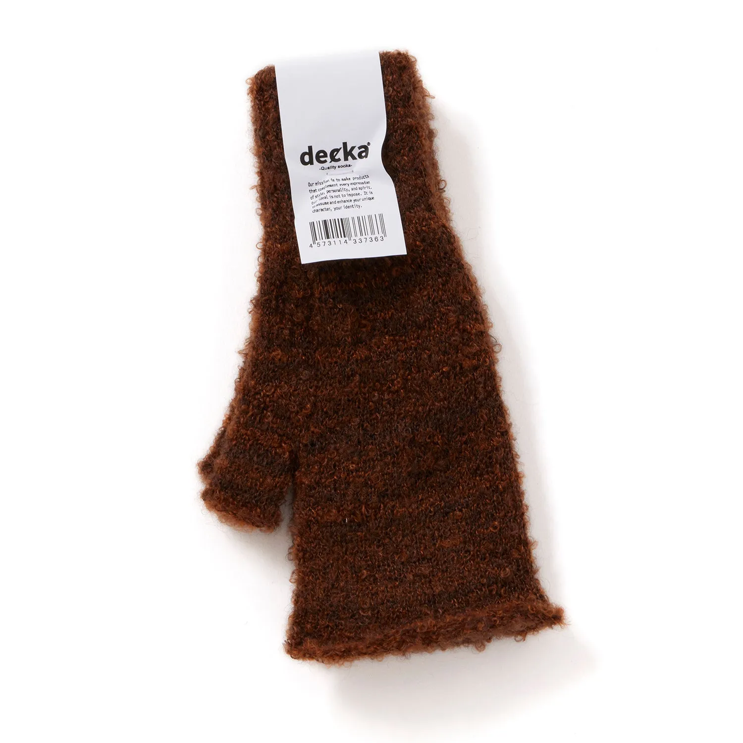 decka Quality socks | デカ クォリティソックス　Fingerless Gloves | Mohair