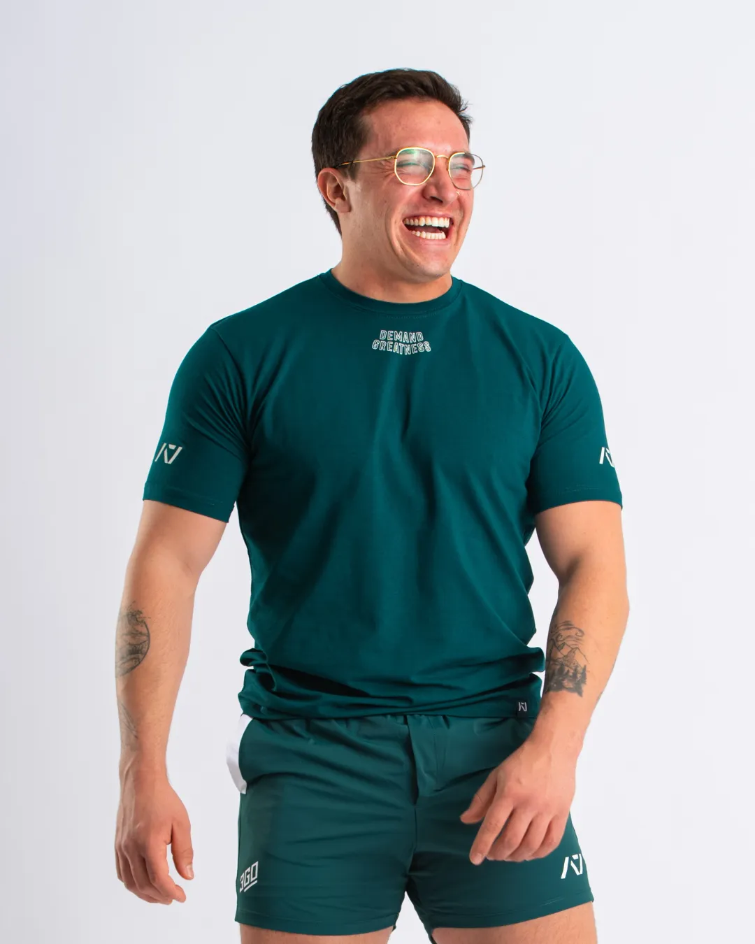 DG23 Men’s Meet Shirt - IPF Approved - Emerald Forás