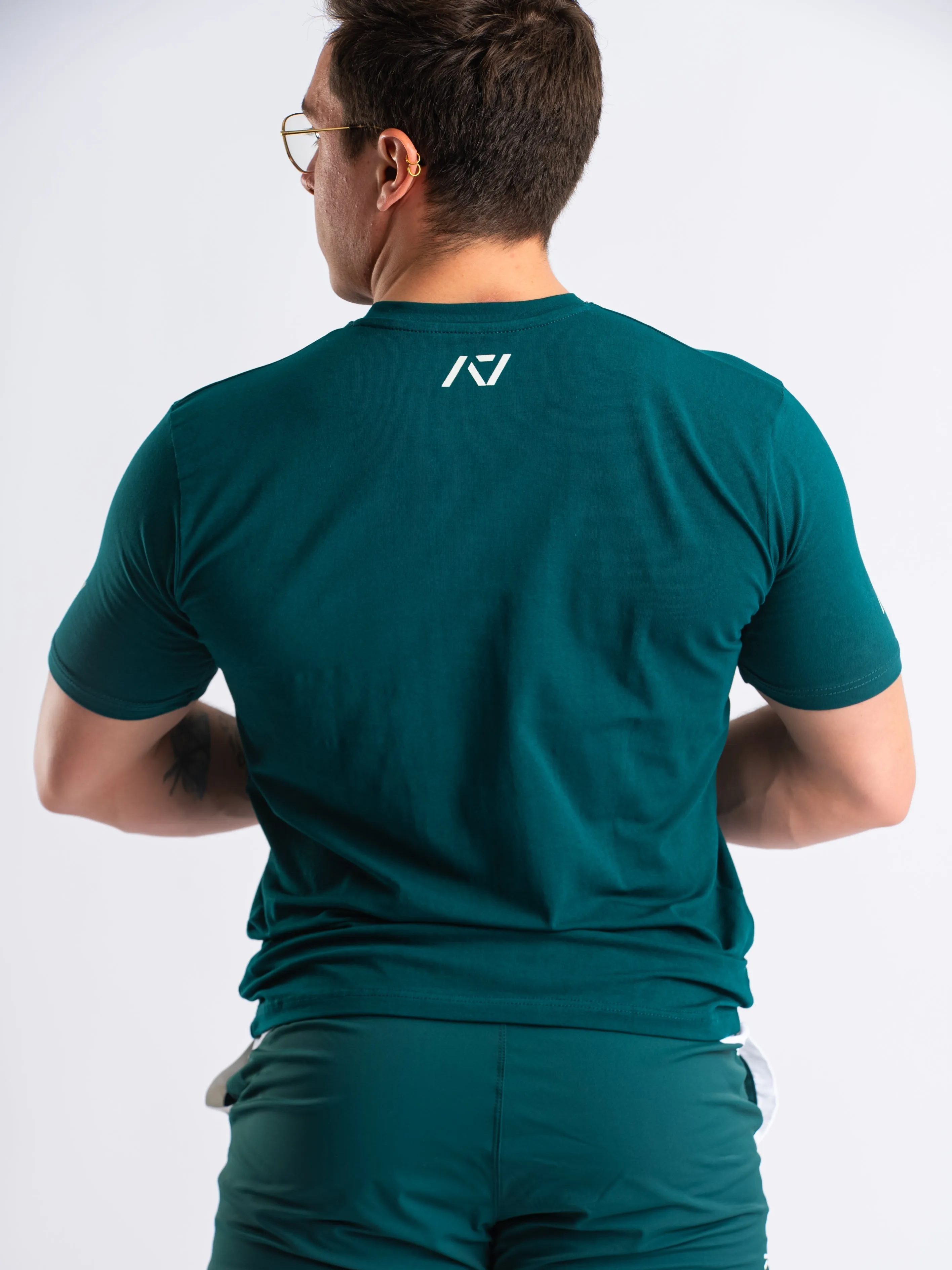 DG23 Men’s Meet Shirt - IPF Approved - Emerald Forás