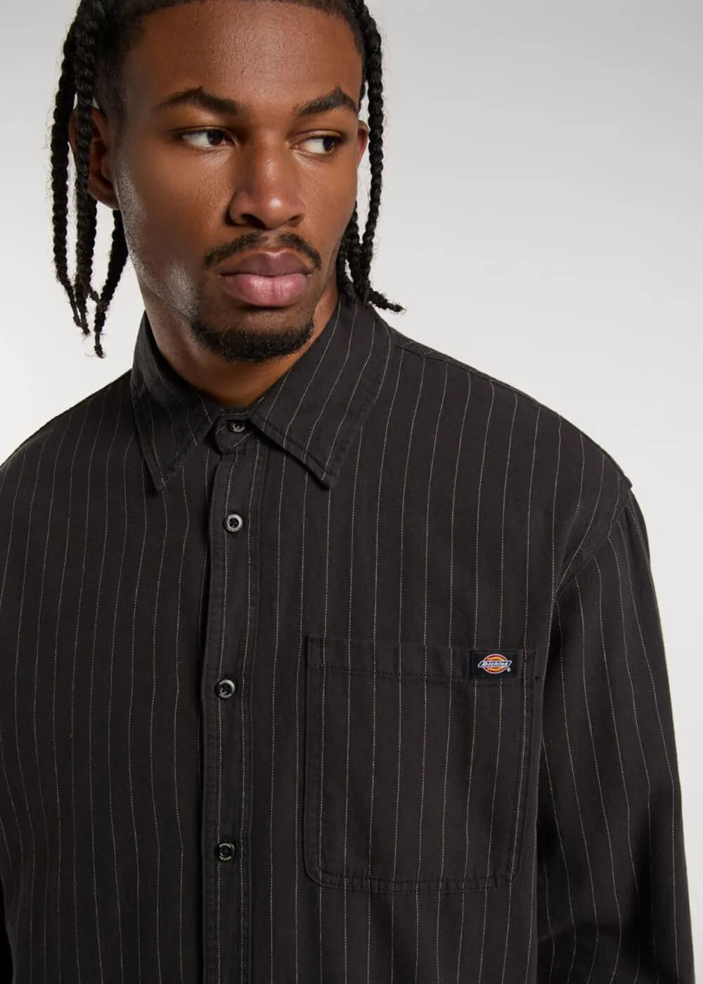 Dickies Service Stripe Shirt Black