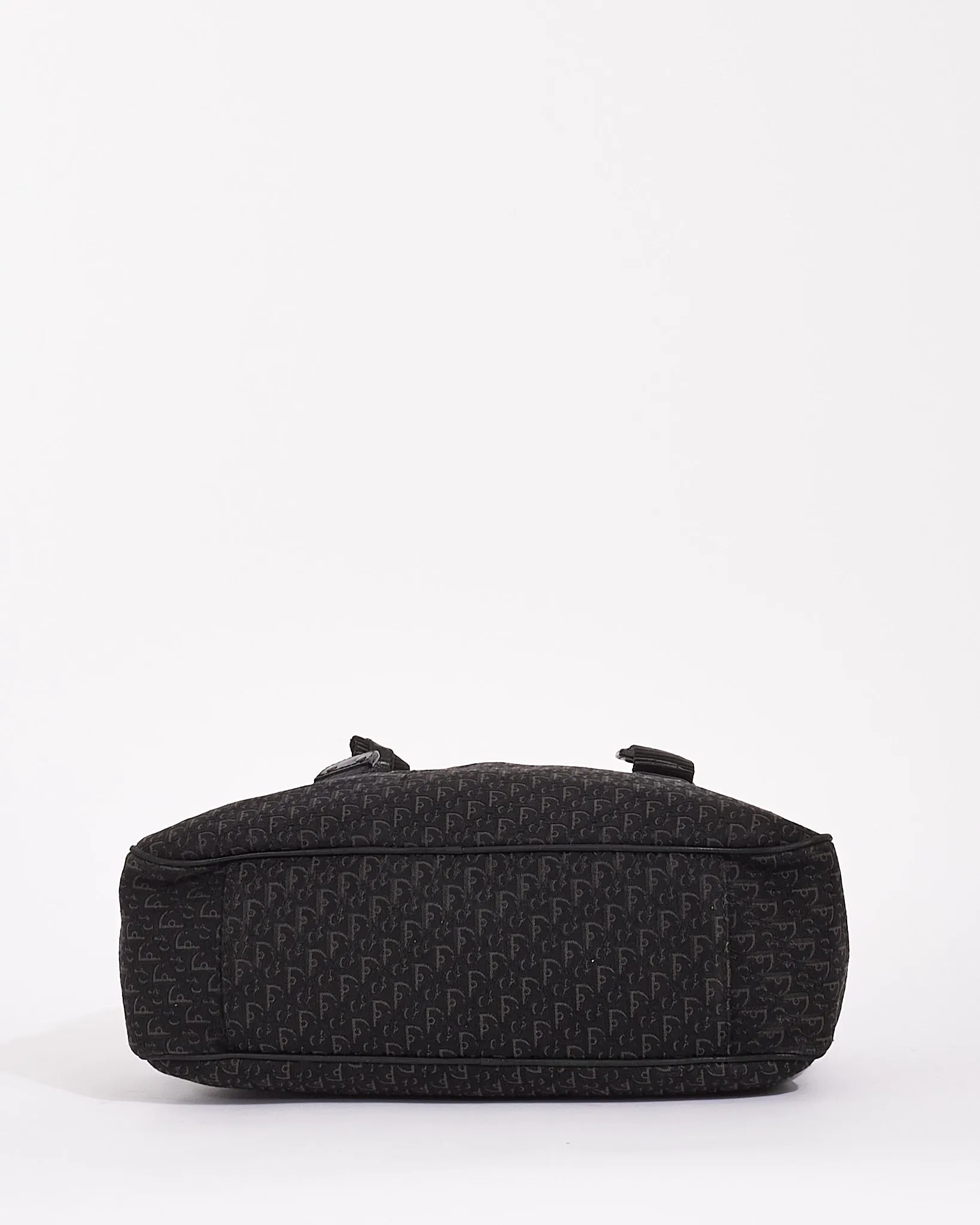 Dior Vintage Black Diorissimo Canvas Tote Bag
