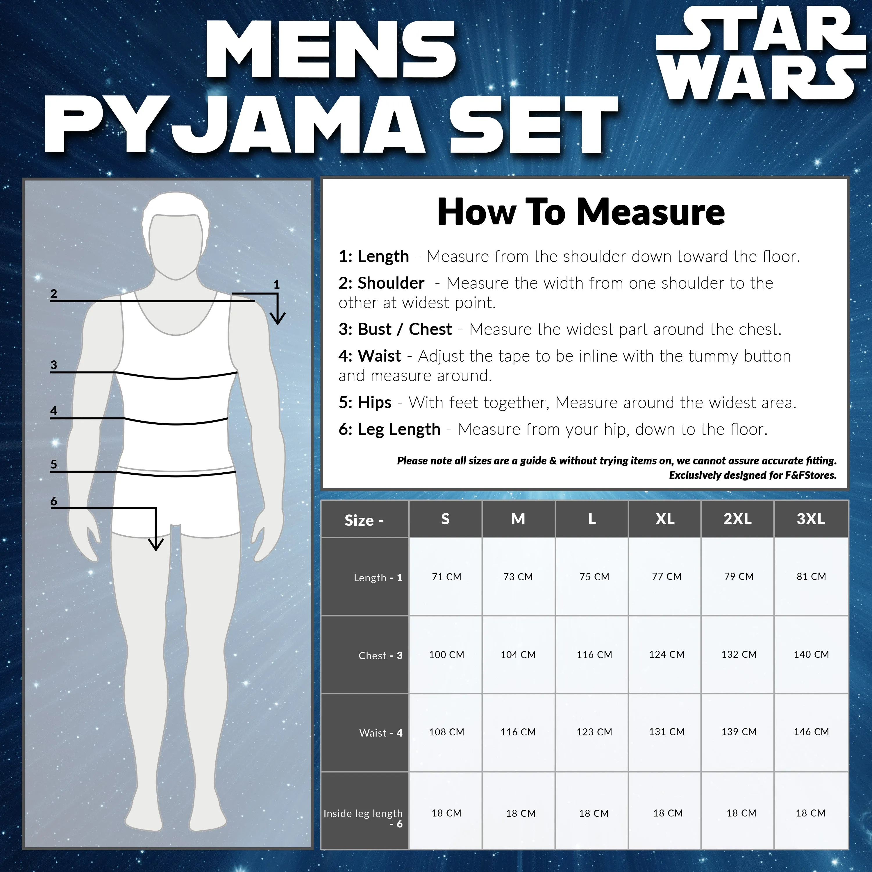 Disney Star Wars Mens Short Pyjamas Set, Dad Loungewear - Darth Vader