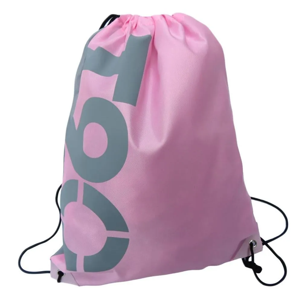 Double Layer Drawstring Gym Waterproof Backpacks Swimming Sports Beach Bag Travel Portable Fold Mini Shoulder Bags