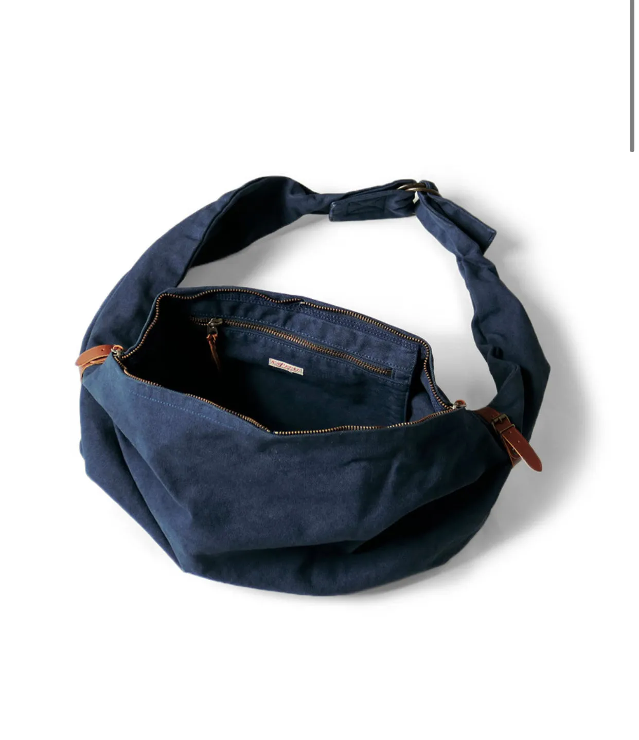 DS! Kapital #6 Cotton Canvas Snufkin Bag Red