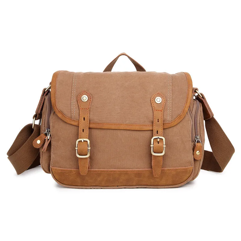 DSLR Camera Bag Canvas Camera Bag Canvas Shoulder Bag QSM8619