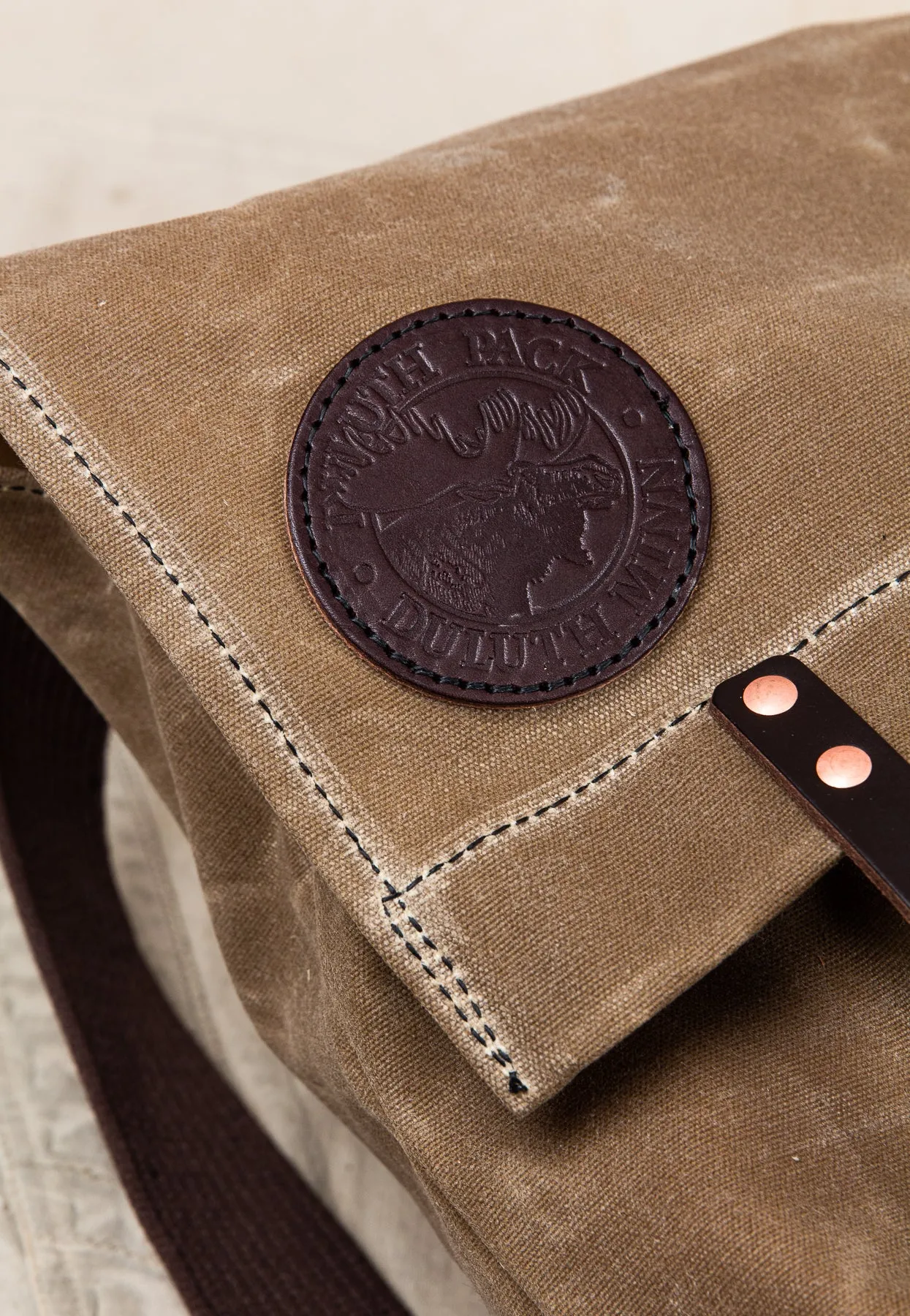 Duluth Pack #51 Waxed Khaki