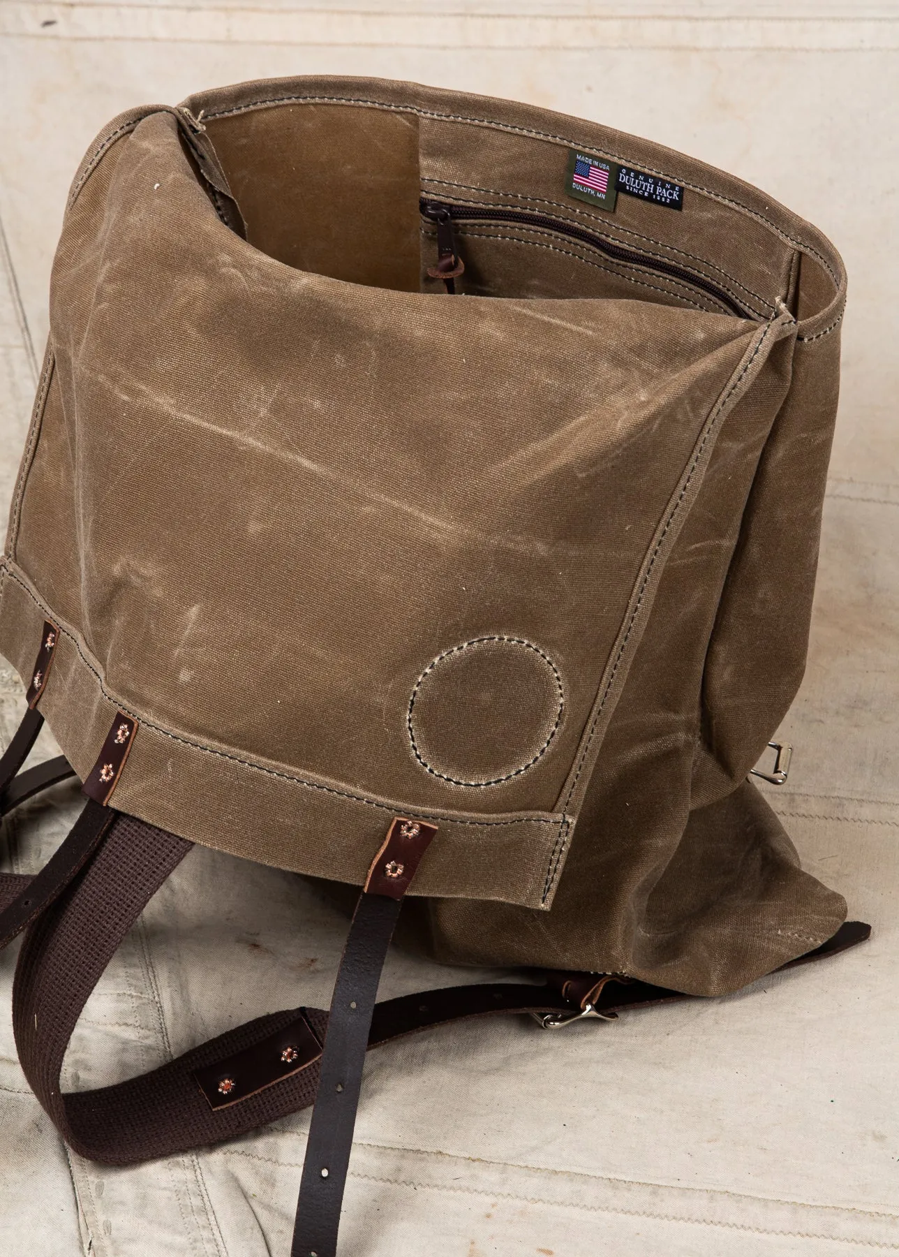 Duluth Pack #51 Waxed Khaki