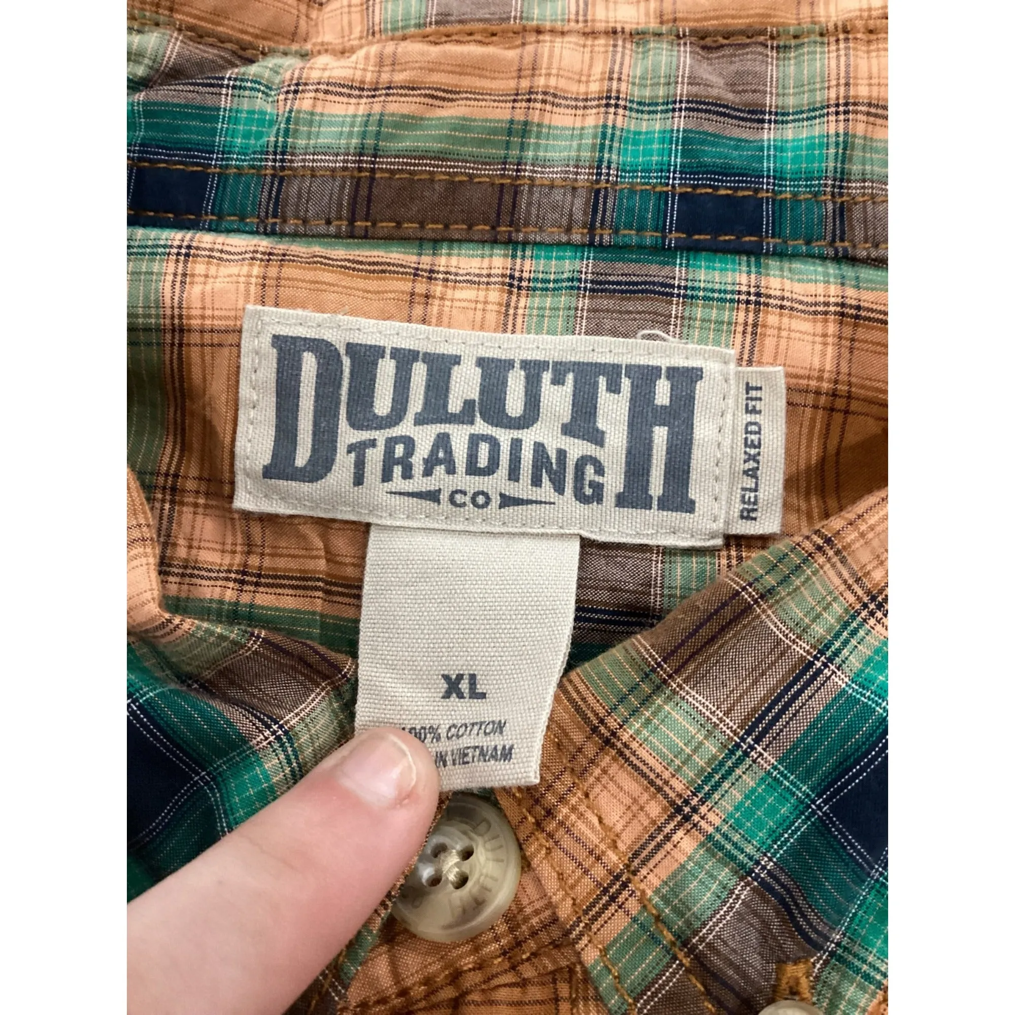 Duluth Trading Co Button Down