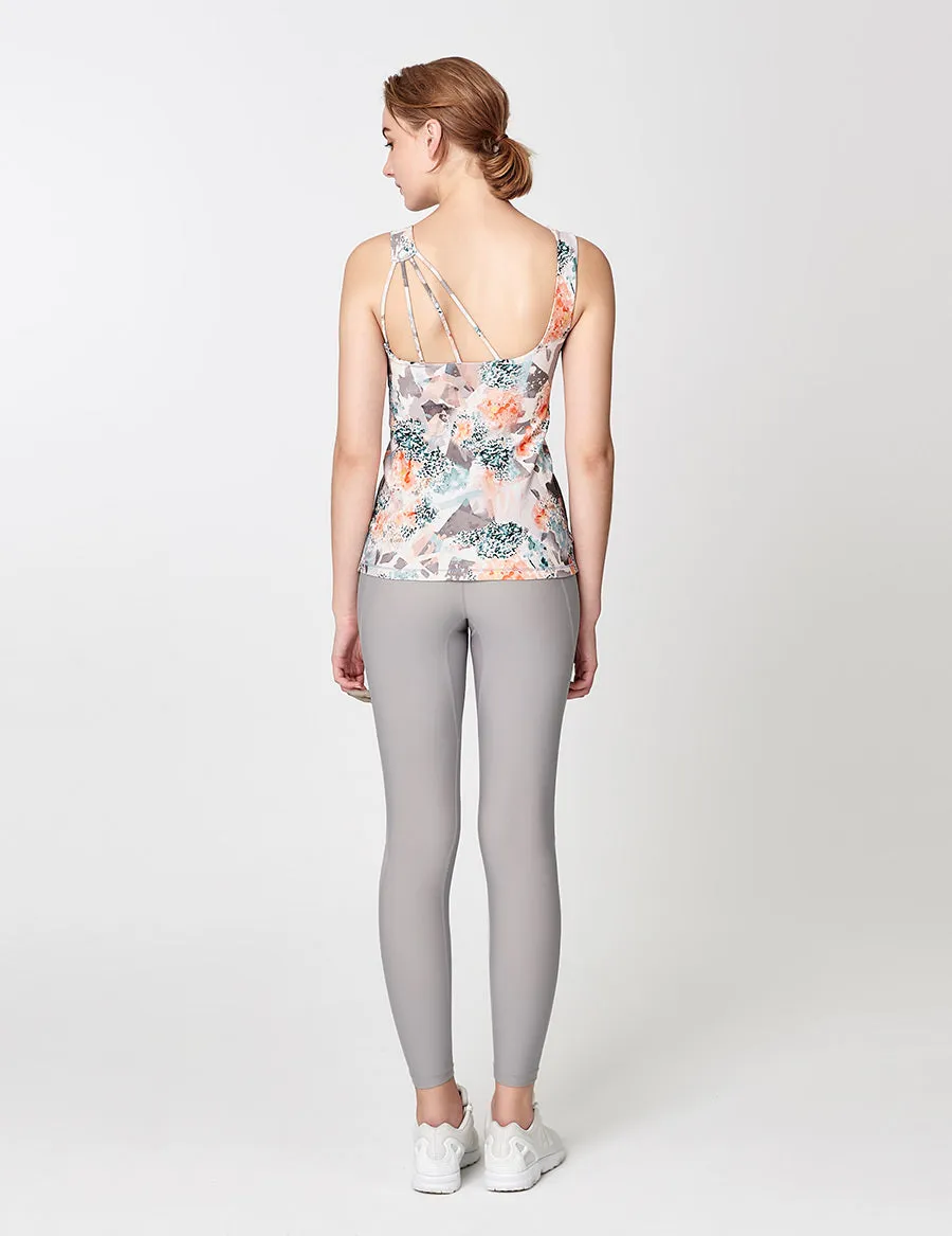 easyoga LESPIRO Cordial Tank - F88 Fallen Petals