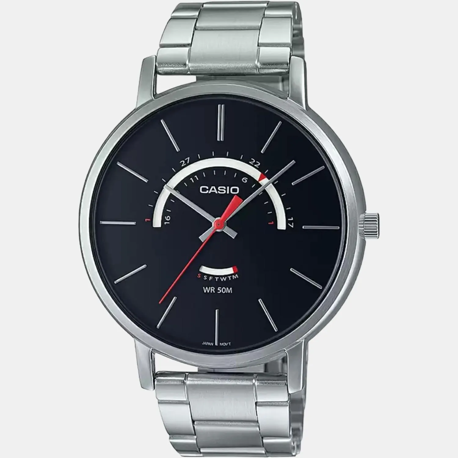 Enticer Men's Analog Stainless Steel Watch A1877 - MTP-B105D-1AVDF