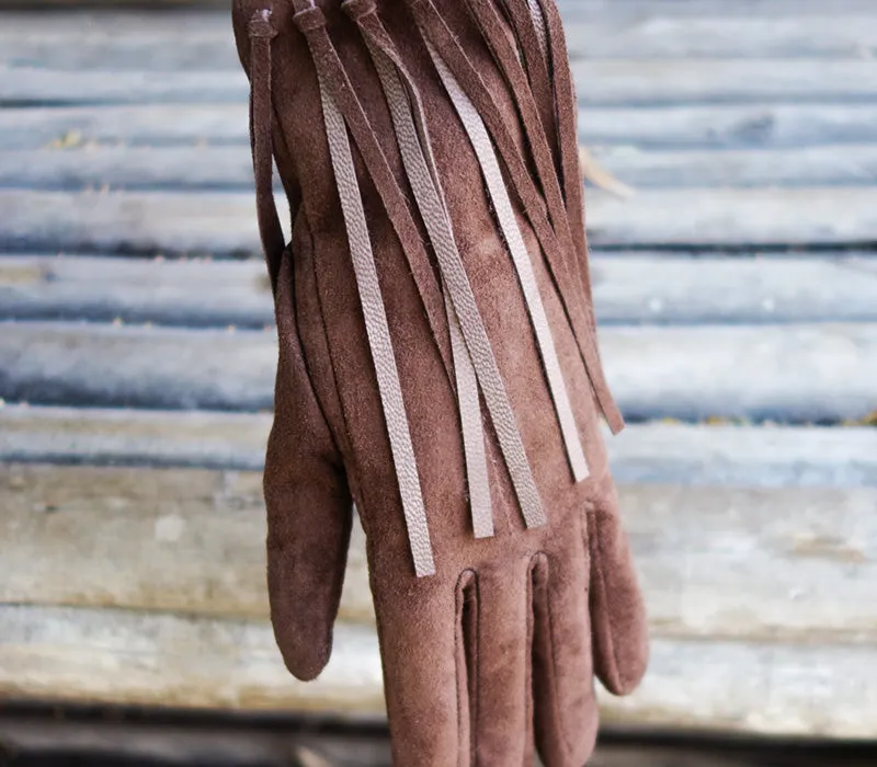 Eris - Goatskin leather gloves - women