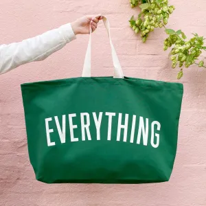 Everything - Forest Green REALLY Big Bag by Alphabet Bags