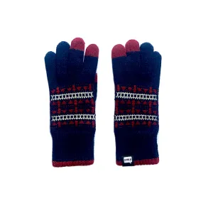 Evolg Red Snowflakes winter gloves