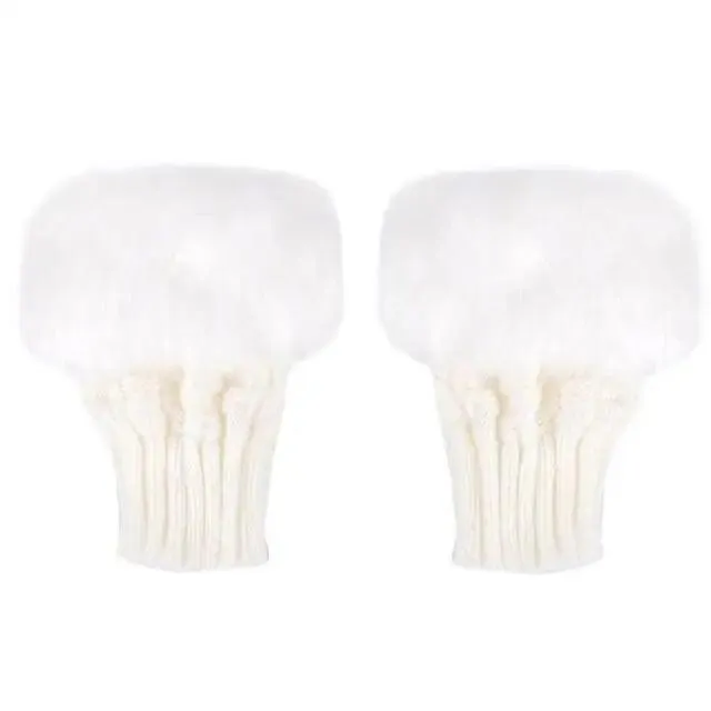 Fashion Fingerless Warm Wool Knitted Classic Fur Half One Size Finger Gloves For Women Cute Soft And Comfortable Trendy Fashion Stretchy Gloves For Women