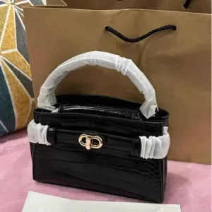 Fashion Women's Handbags Commuter PU Leather Top Handle Bags Casual Female Shoulder Bags Vintage Black Crossbody Bags 2024 New