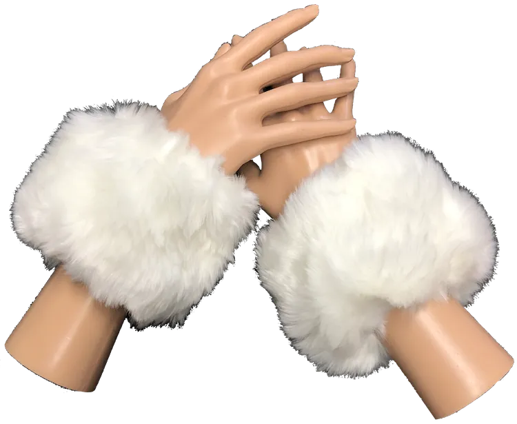 Faux Fur Cuff Set