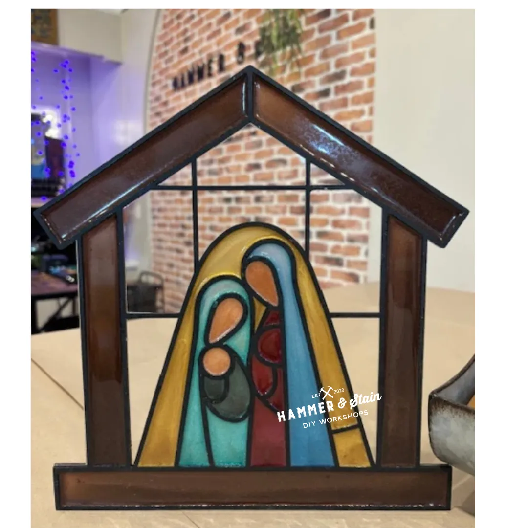 Faux Stained Glass