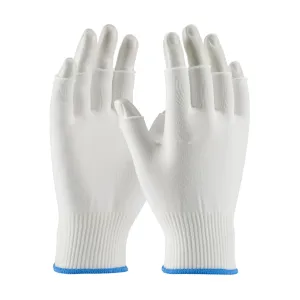 Fingerless Nylon String Knit Gloves
