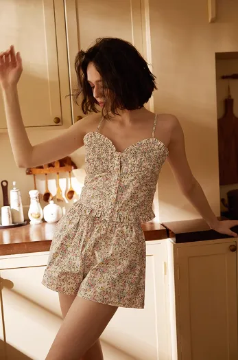 Floral Whisper Loungewear Set