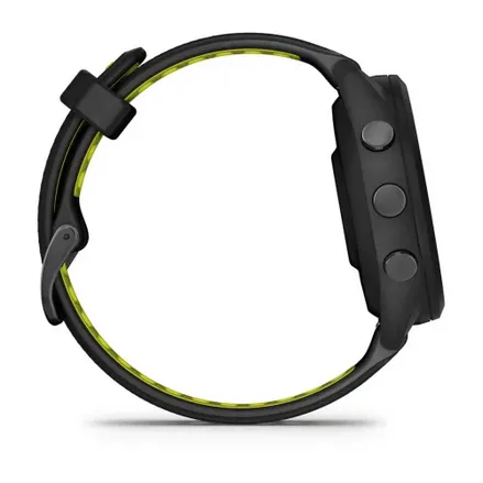 Forerunner® 265S

Black Bezel and Case with Black/Amp Yellow Silicone Band

PART NUMBER 010-02810-03