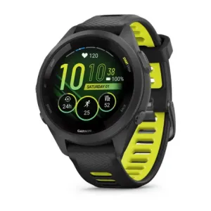 Forerunner® 265S

Black Bezel and Case with Black/Amp Yellow Silicone Band

PART NUMBER 010-02810-03