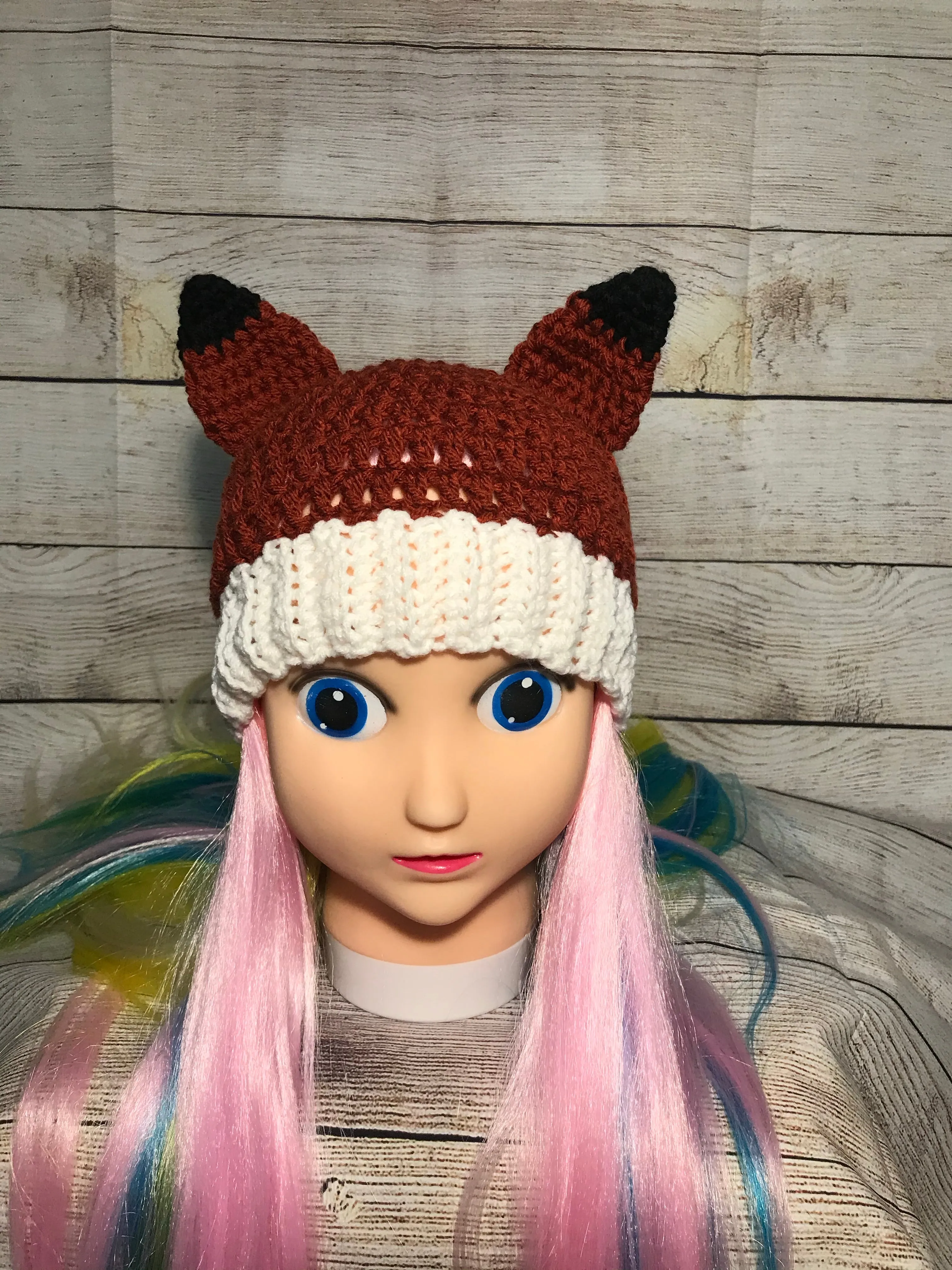 Fox Fingerless Gloves