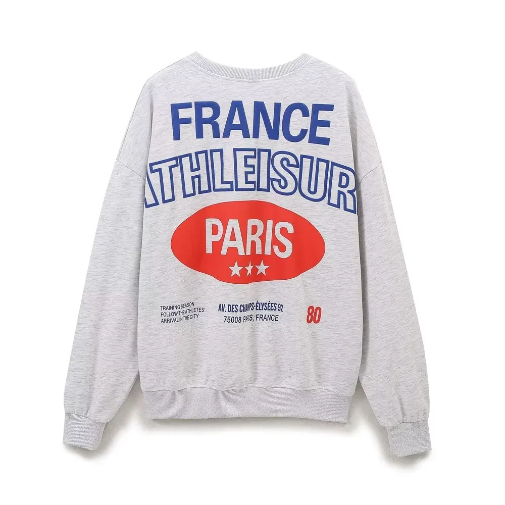 France Athleisure Long Sleeve and Shorts Set