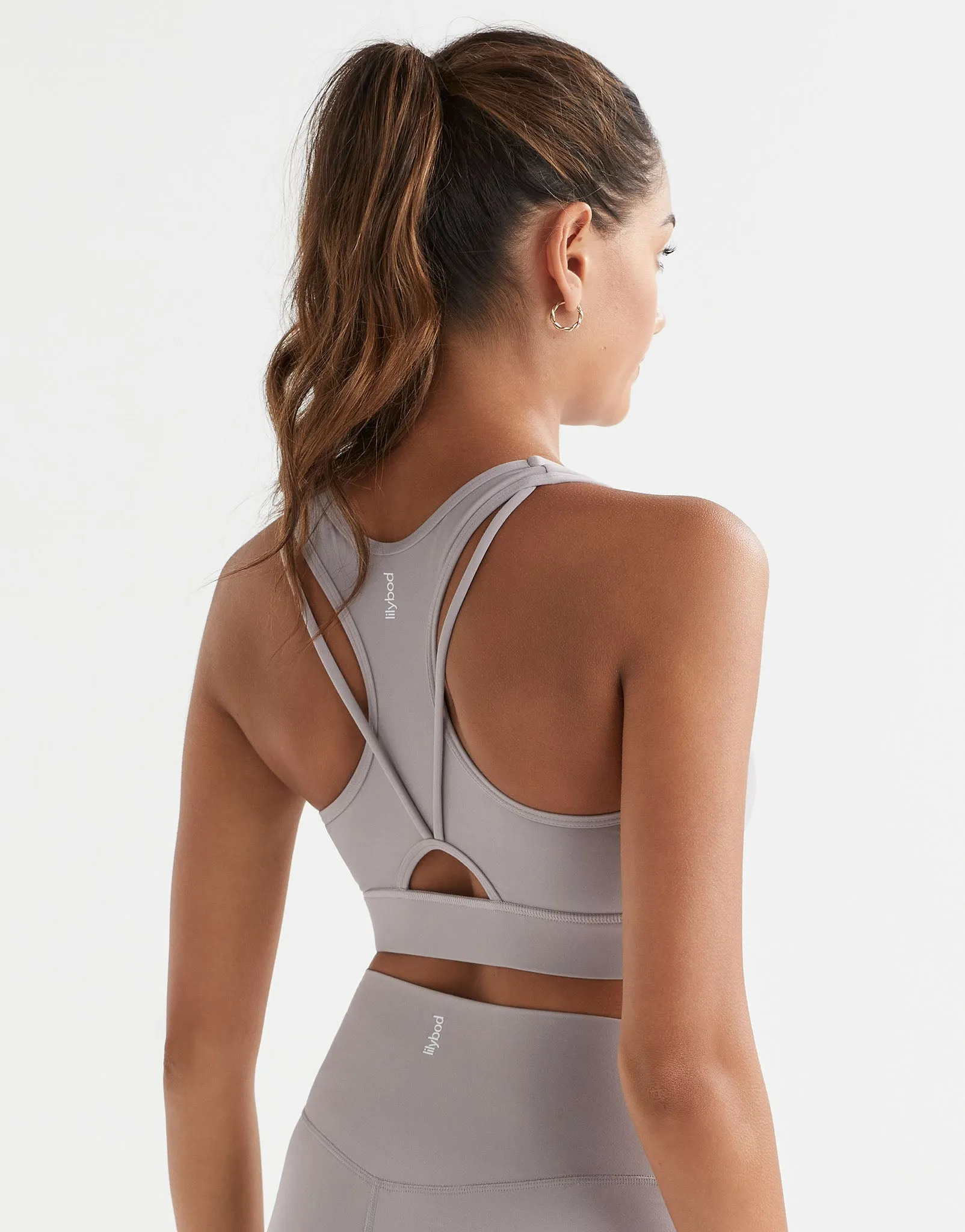 FRANKIE Cloud-Core Sports Bra - Lilac