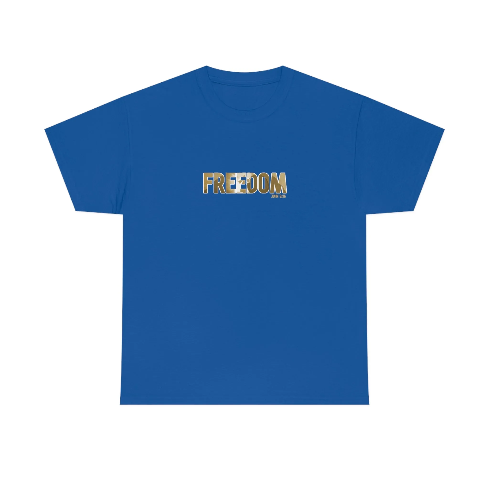 Freedom Men’s Unisex Heavy Cotton Tee