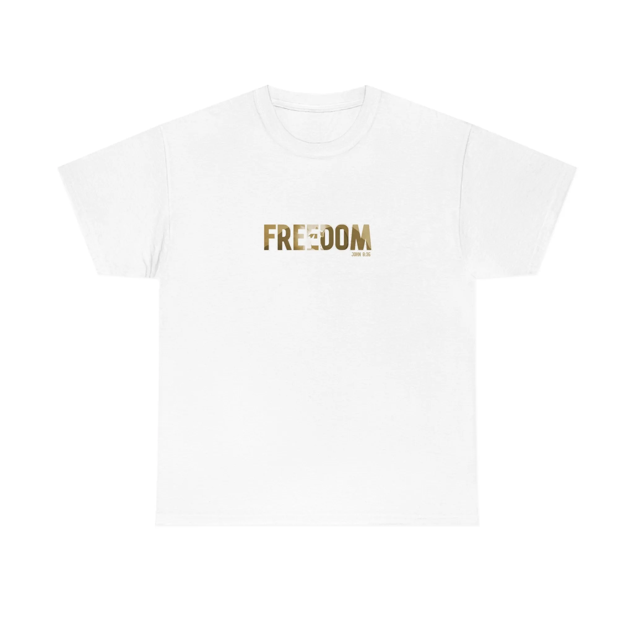 Freedom Men’s Unisex Heavy Cotton Tee