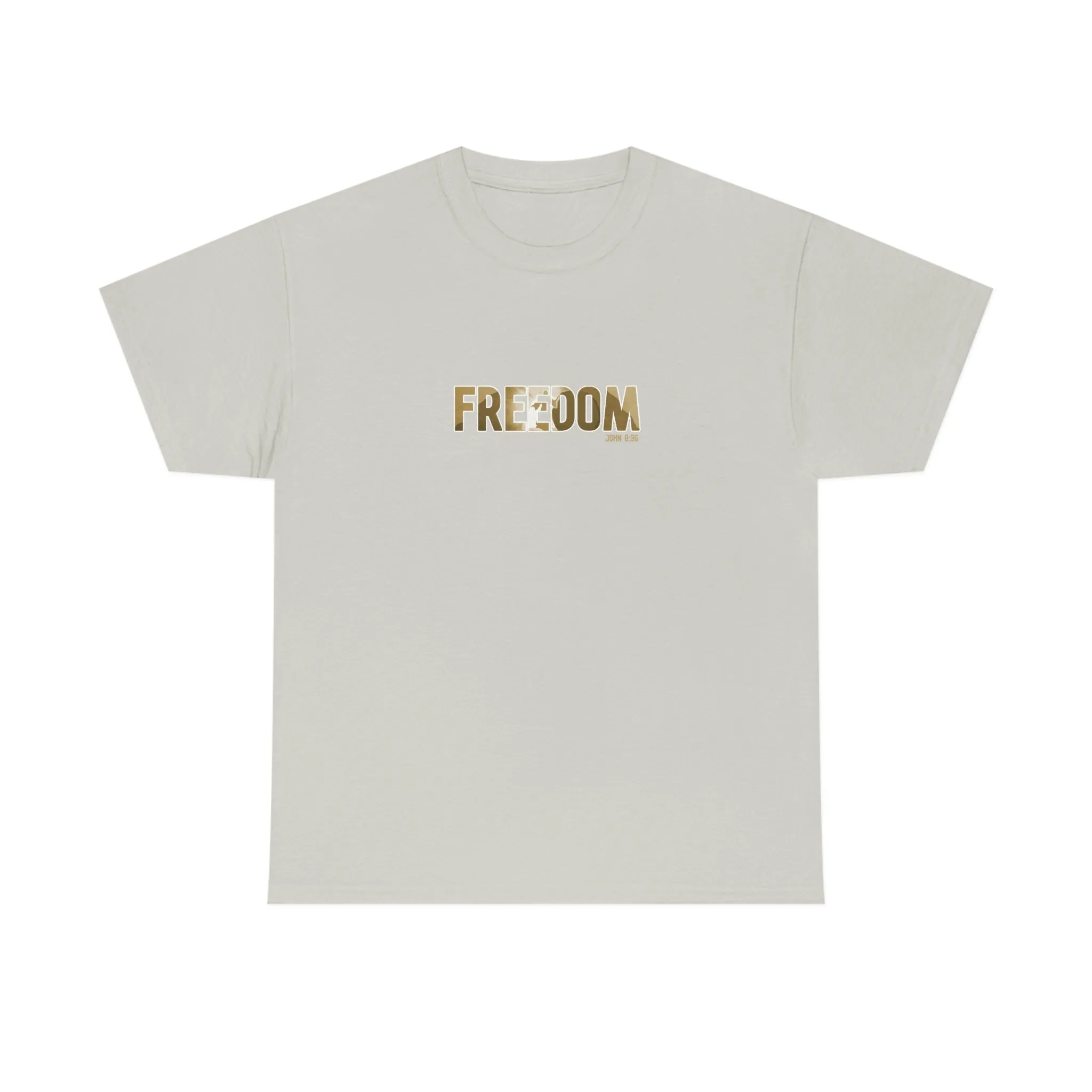 Freedom Men’s Unisex Heavy Cotton Tee