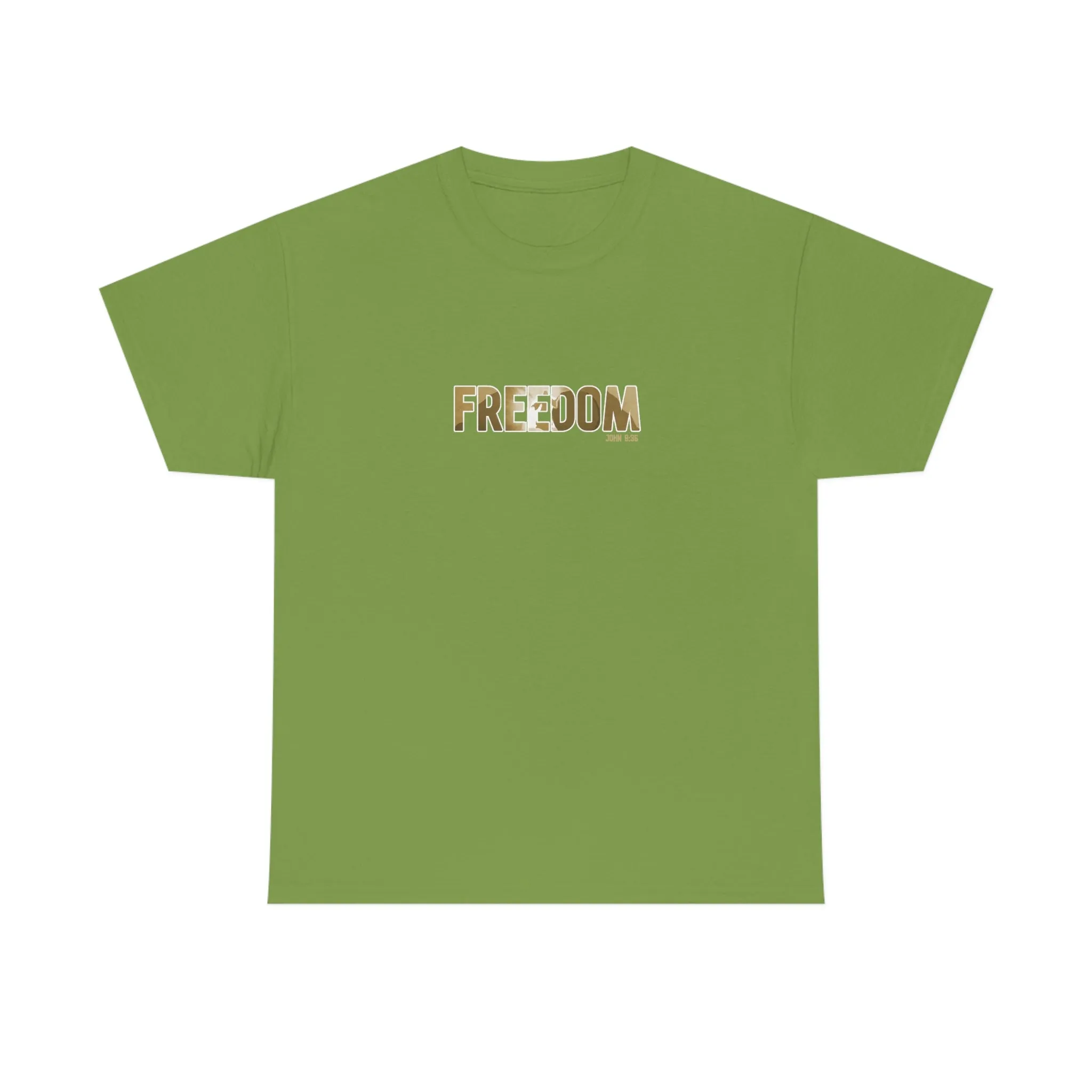 Freedom Men’s Unisex Heavy Cotton Tee