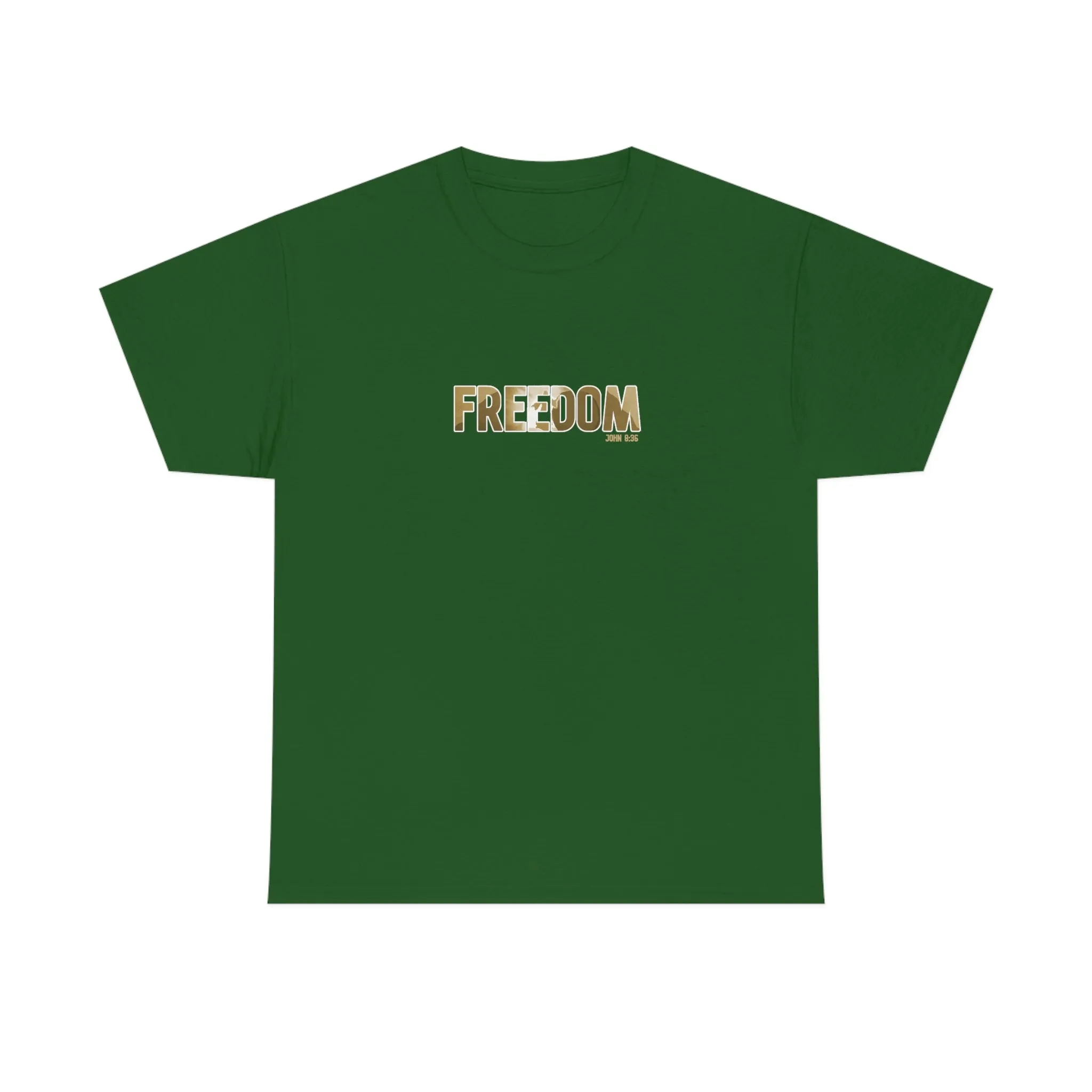 Freedom Men’s Unisex Heavy Cotton Tee