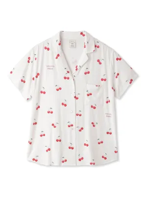 Fruit Motif Loungewear Sleep Shirt
