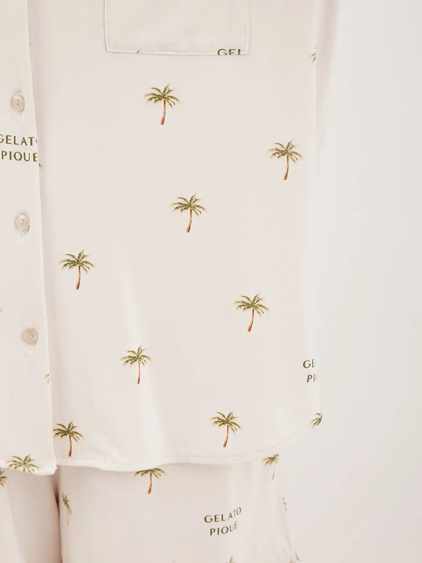 Fruit Motif Loungewear Sleep Shirt
