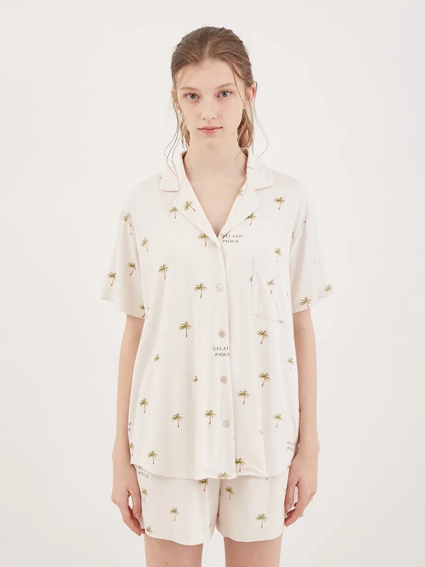 Fruit Motif Loungewear Sleep Shirt