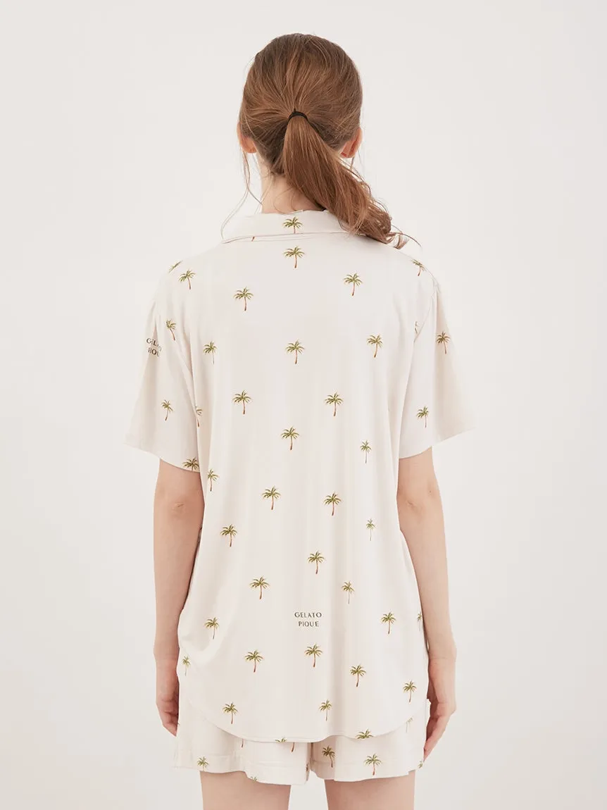 Fruit Motif Loungewear Sleep Shirt