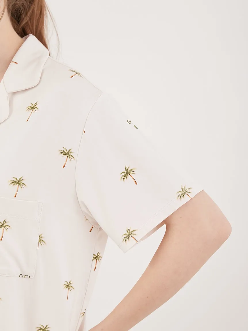 Fruit Motif Loungewear Sleep Shirt