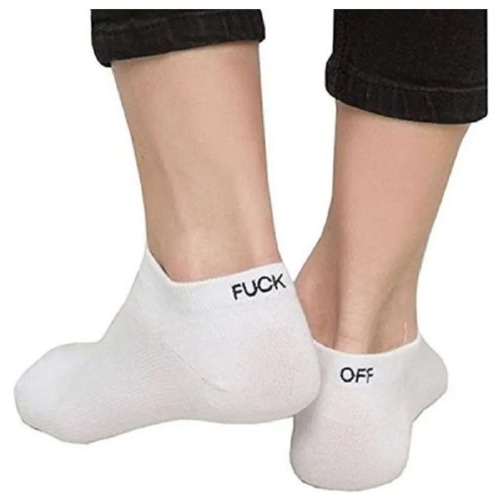 Fuck Off Ankle Socks
