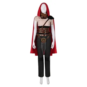 Furiosa: A Mad Max Saga Furiosa Red Set Cosplay Costume Outfits Halloween Carnival Suit