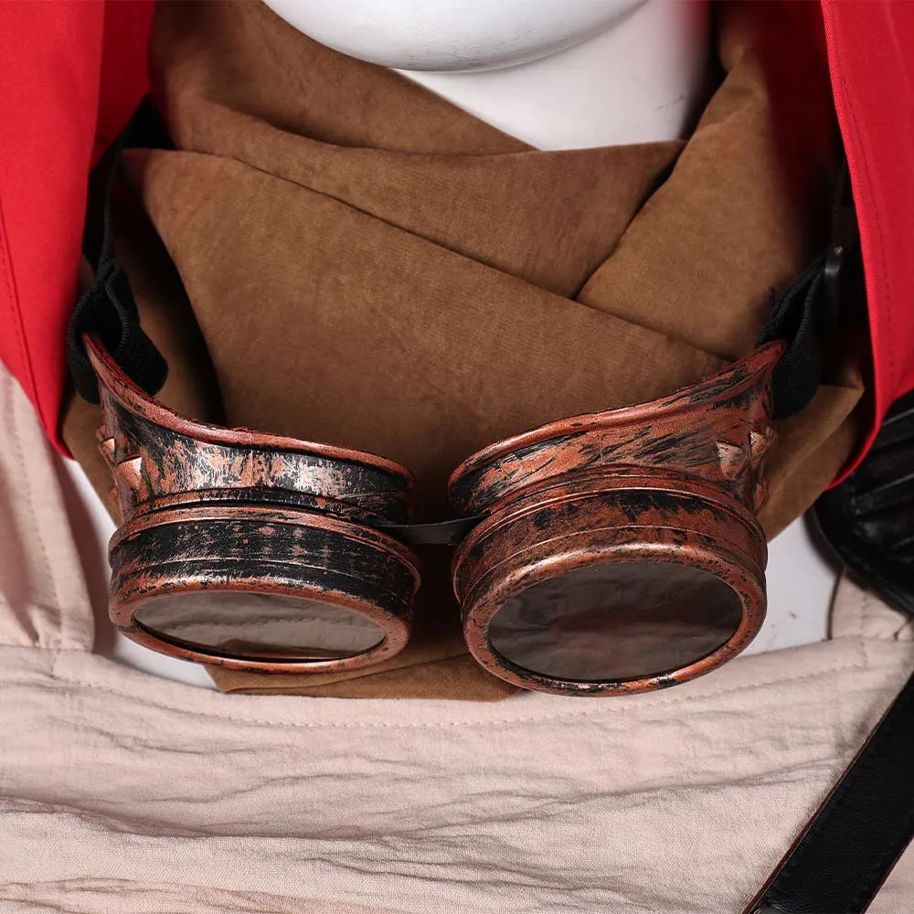 Furiosa: A Mad Max Saga Furiosa Red Set Cosplay Costume Outfits Halloween Carnival Suit