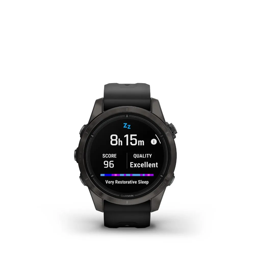 Garmin Epix Pro Gen2 42mm Sapphire (Grey Titanium with Black Band)