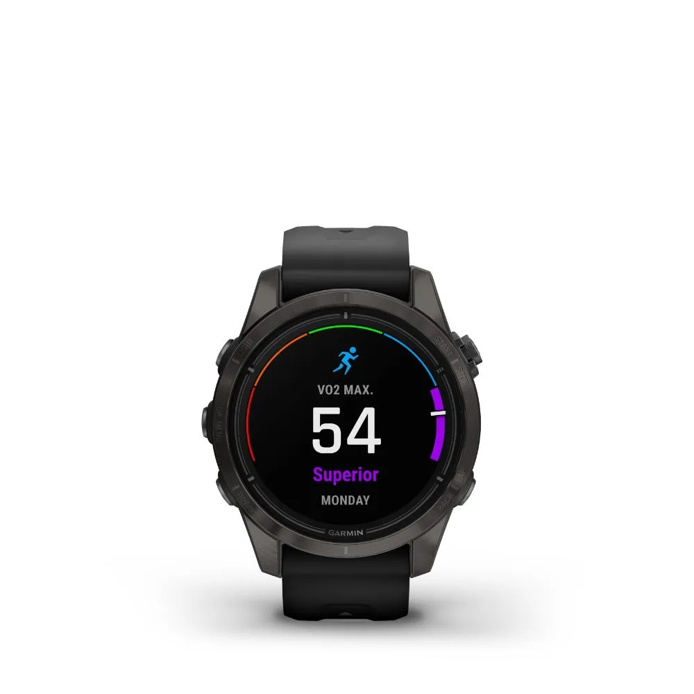 Garmin Epix Pro Gen2 42mm Sapphire (Grey Titanium with Black Band)