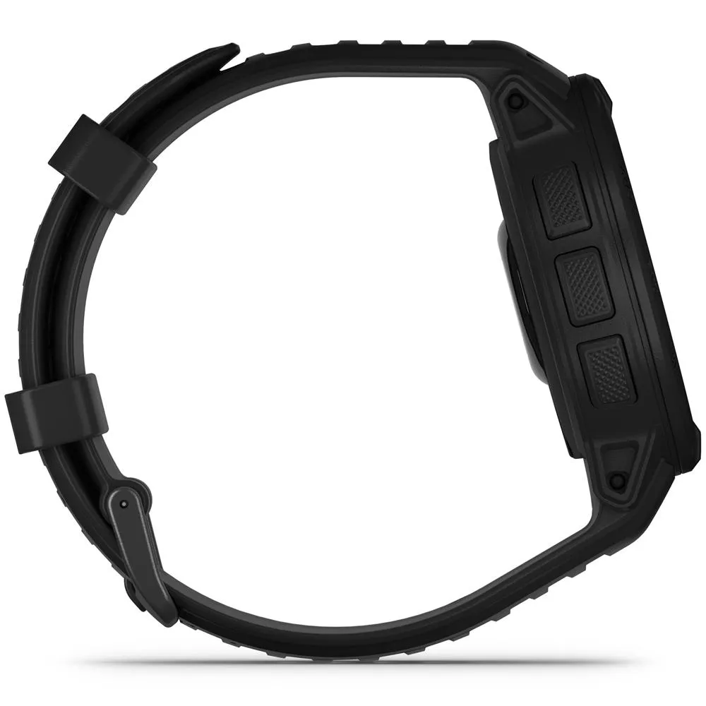 Garmin Instinct 2 Solar Smartwatch, Tactical Edition, Black   Accessories Bundle