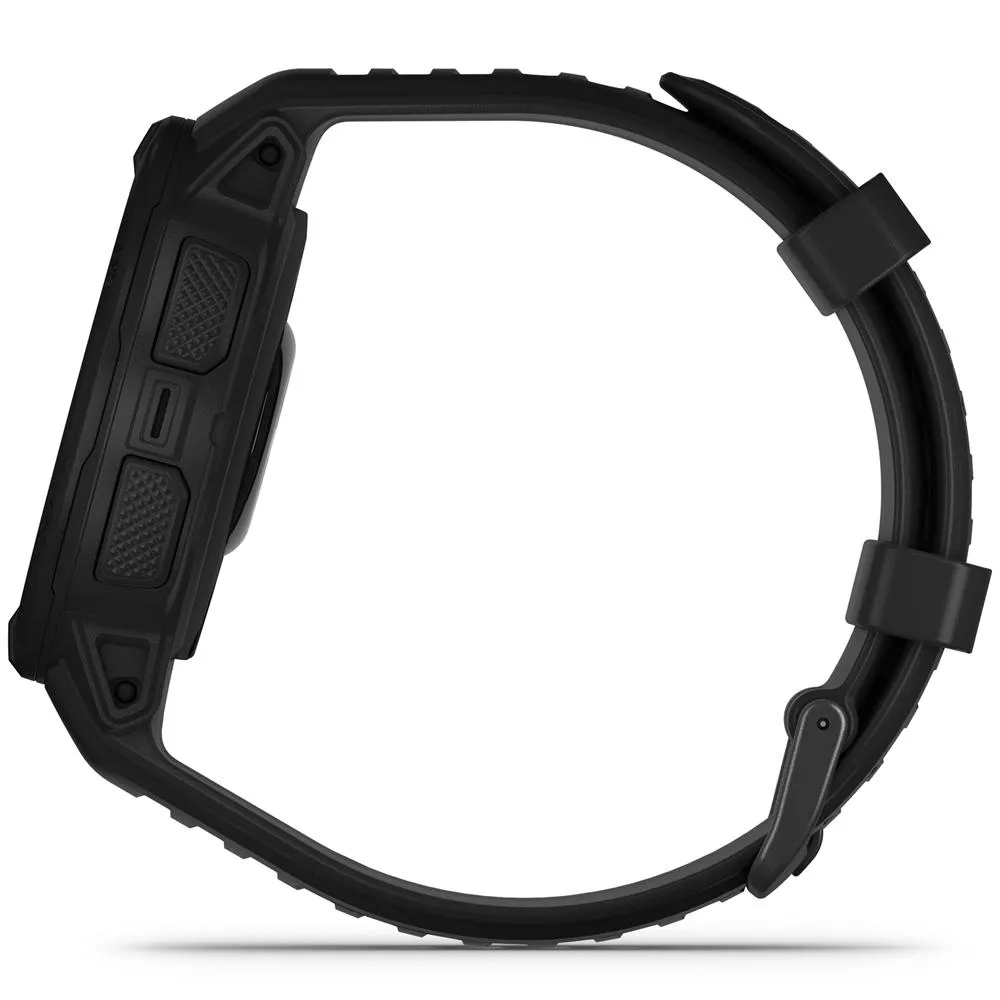 Garmin Instinct 2 Solar Smartwatch, Tactical Edition, Black   Accessories Bundle