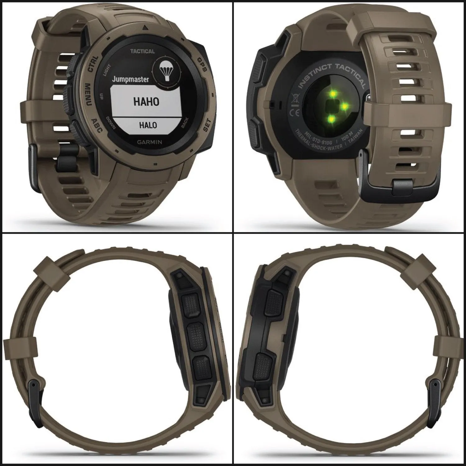 Garmin Instinct Tactical Edition Coyote Tan DISCONTINUED