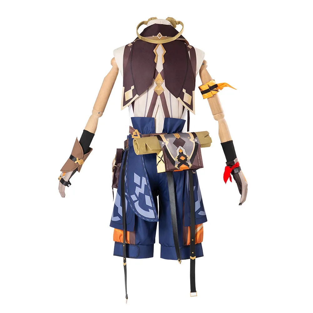 Genshin Impact Bennett Cosplay Costume Halloween Carnival Suit
