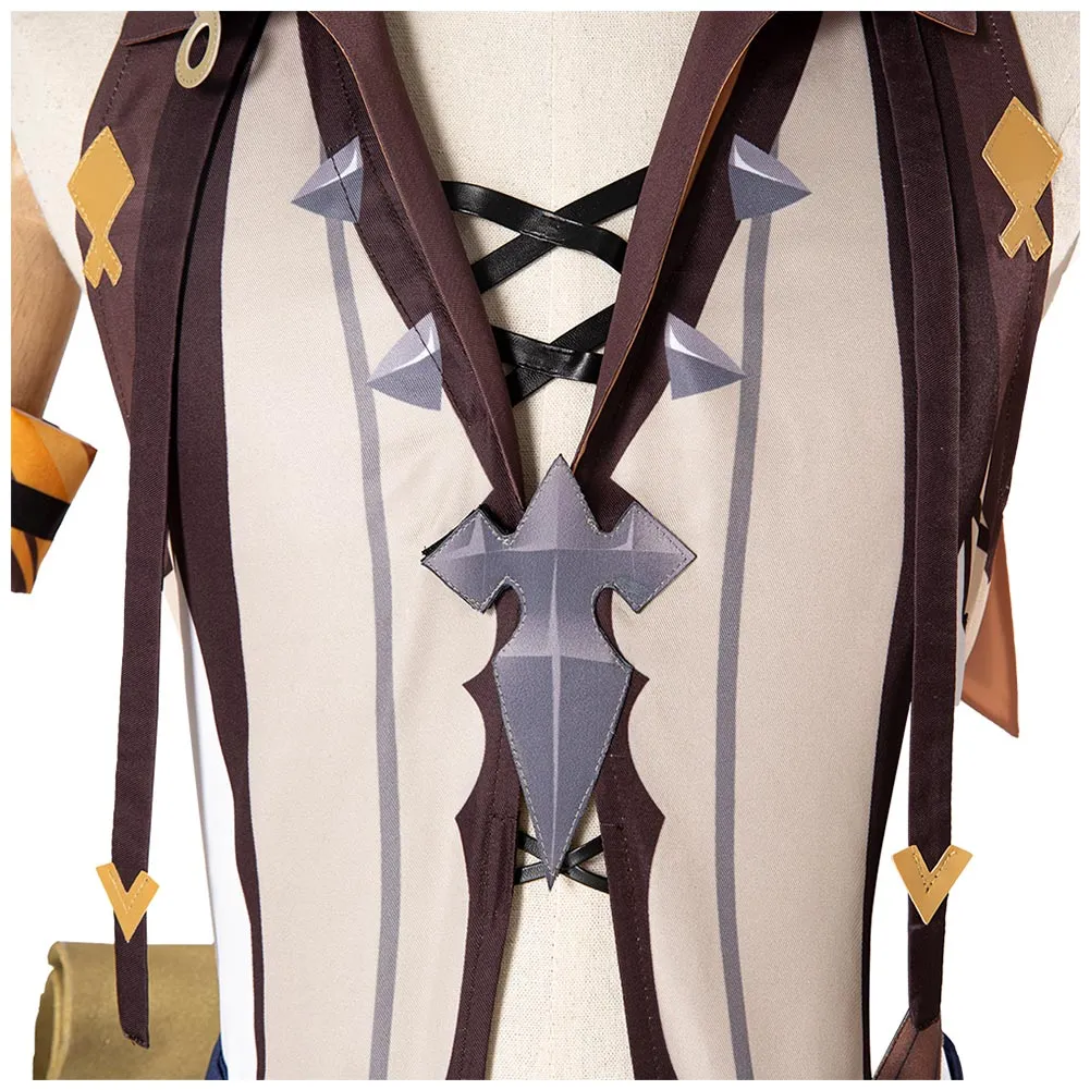 Genshin Impact Bennett Cosplay Costume Halloween Carnival Suit