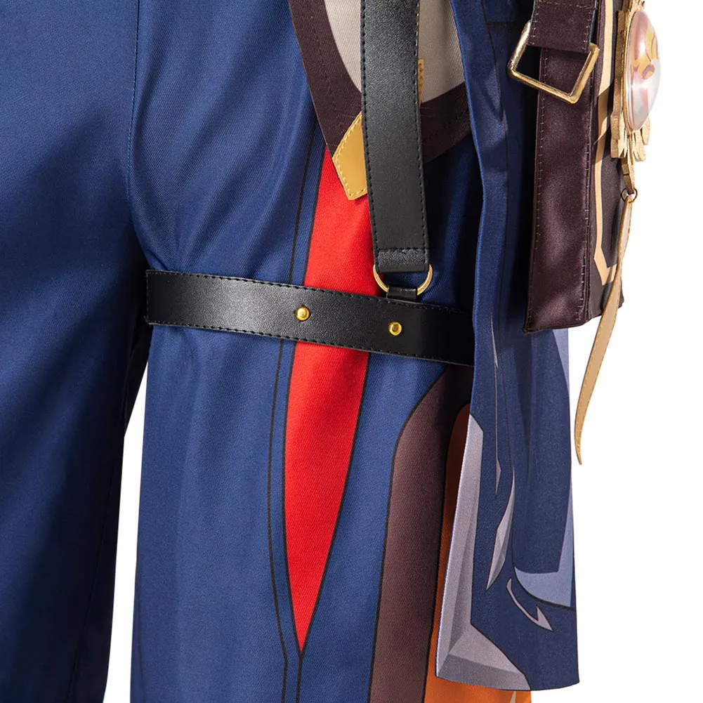 Genshin Impact Bennett Cosplay Costume Halloween Carnival Suit